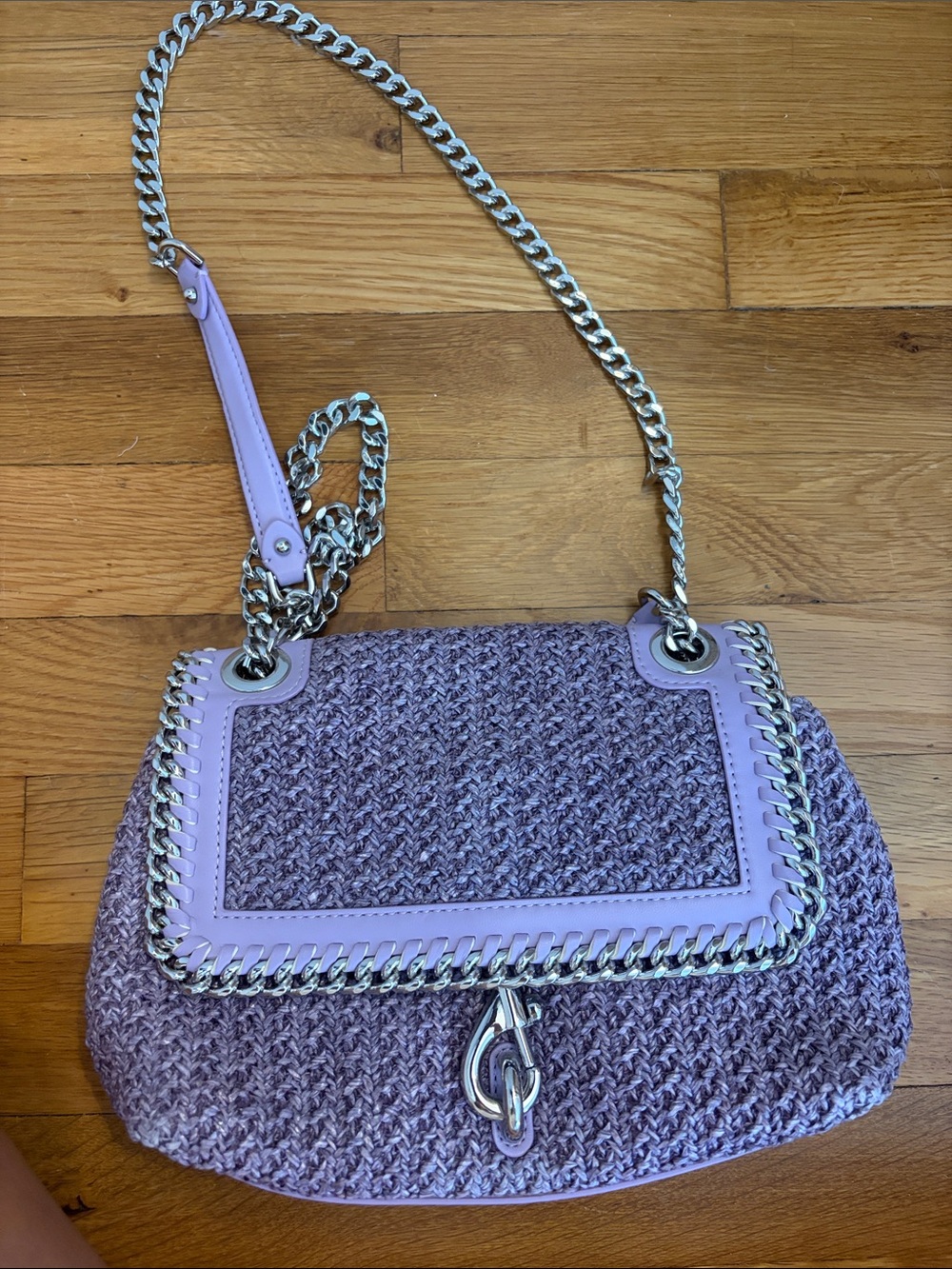 Purple Rebecca Minkoff bag